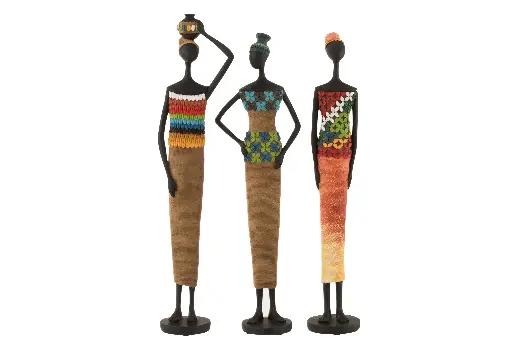 Figurine Africaine Poly Mix Large J-Line